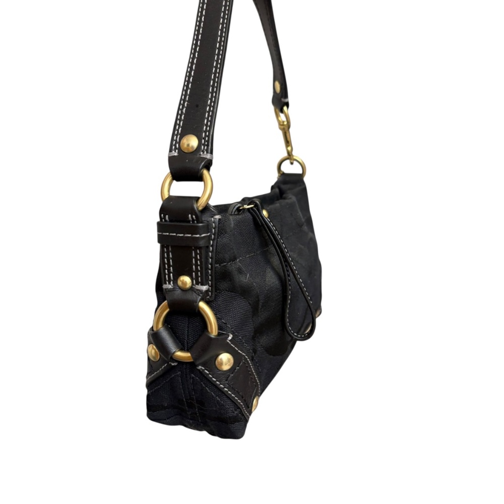 Coach 10730 black vintage y2k mini carly Carley bag rare - Picture 4 of 14